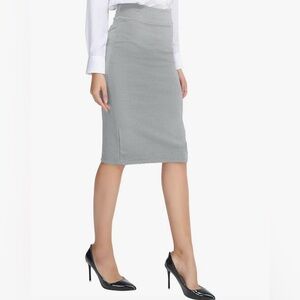Urban Coco Pencil Skirt | Gray